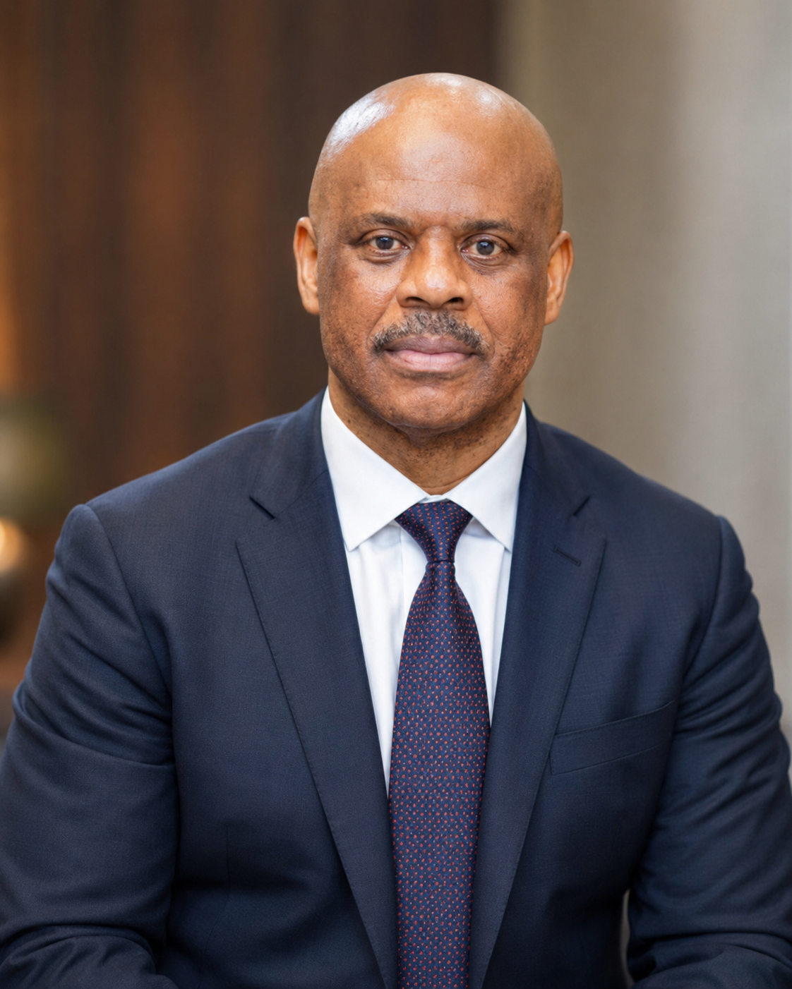 Official portrait of Chief Okey Agbara, Chairman